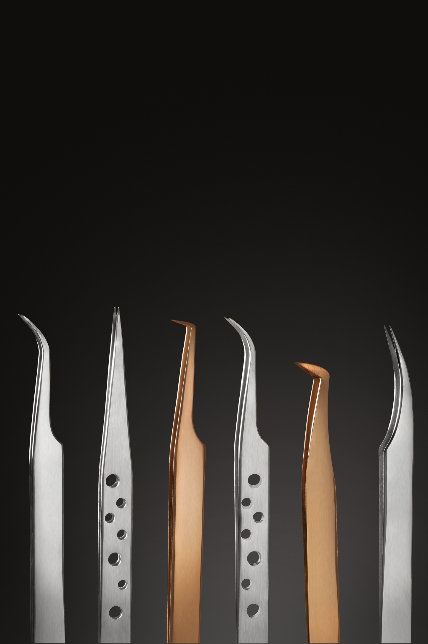 Wimpernpinzette / Delphin Form