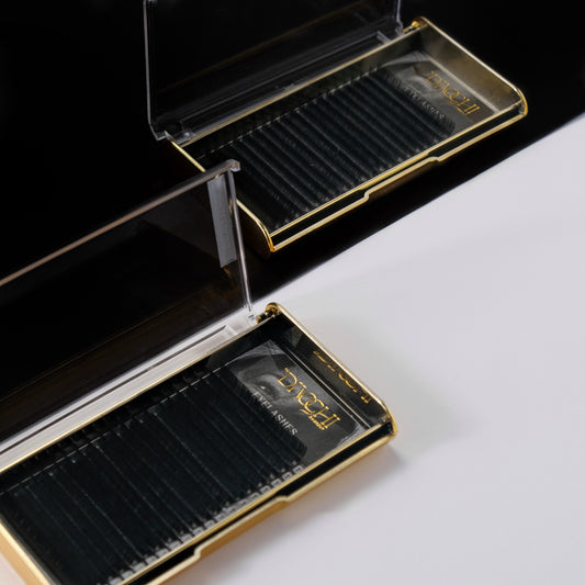 Schwarze Wimpern Set Mix / Länge: 6- 14 mm