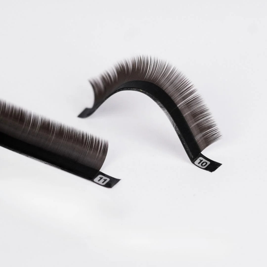 Wimpern Dunkle Schokolade Mix / Stärke: 0.07/ Länge: 6- 14 mm