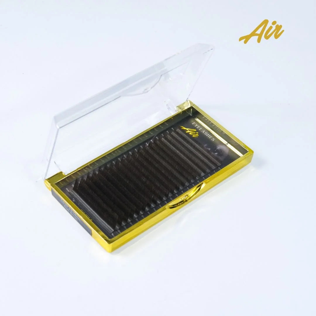 Wimpern Dunkle Schokolade Mix / Stärke: 0.07/ Länge: 6- 14 mm