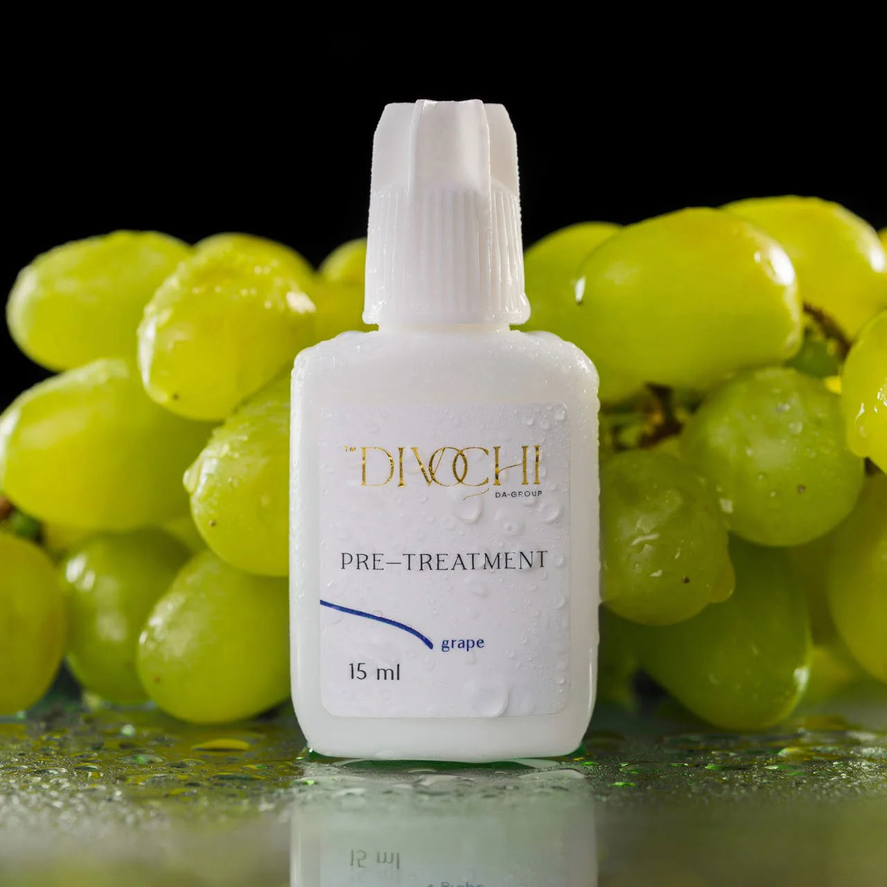 Pre-Treatment/ Wimpern Entfetter/ Weintrauben-Aroma / 15 ml