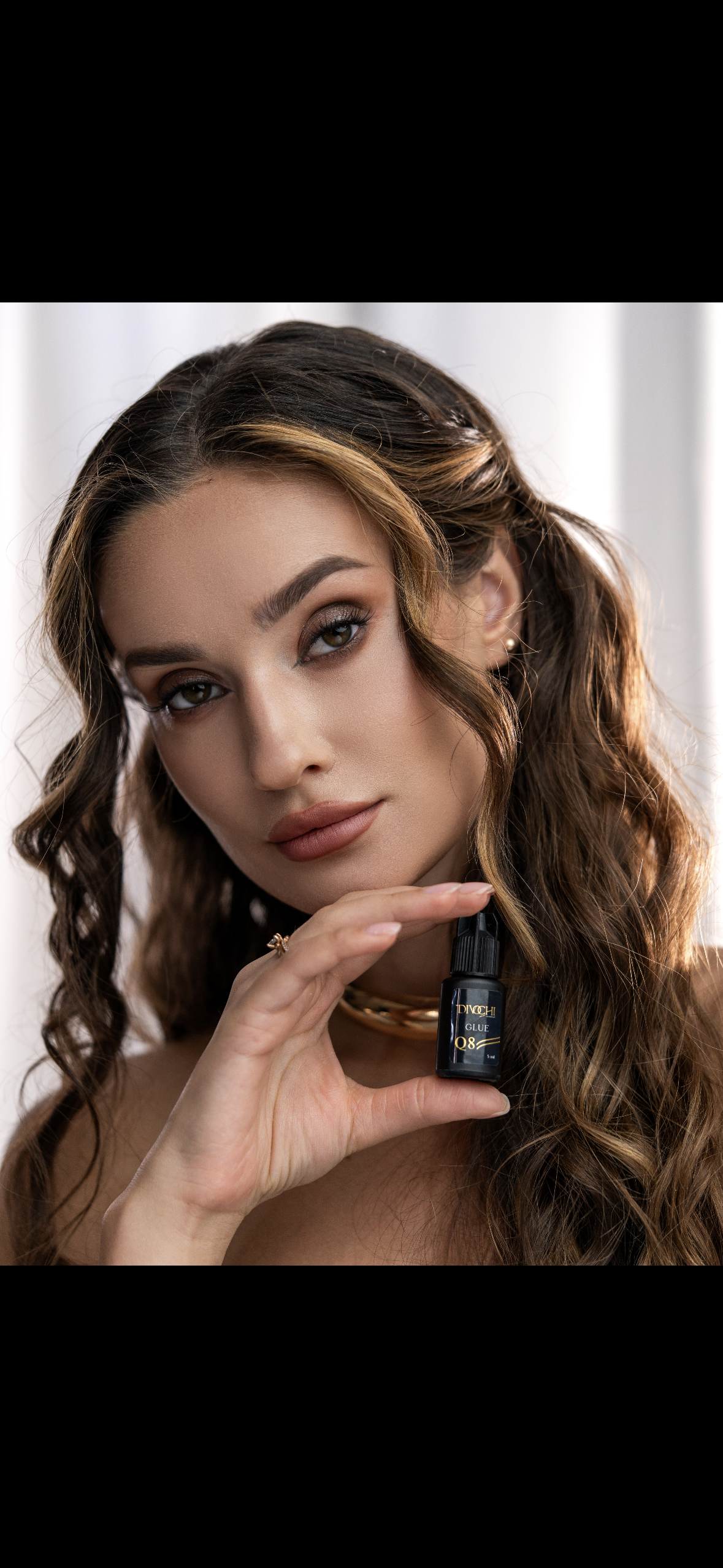 Wimpernkleber / Black Q8 / 5 ml