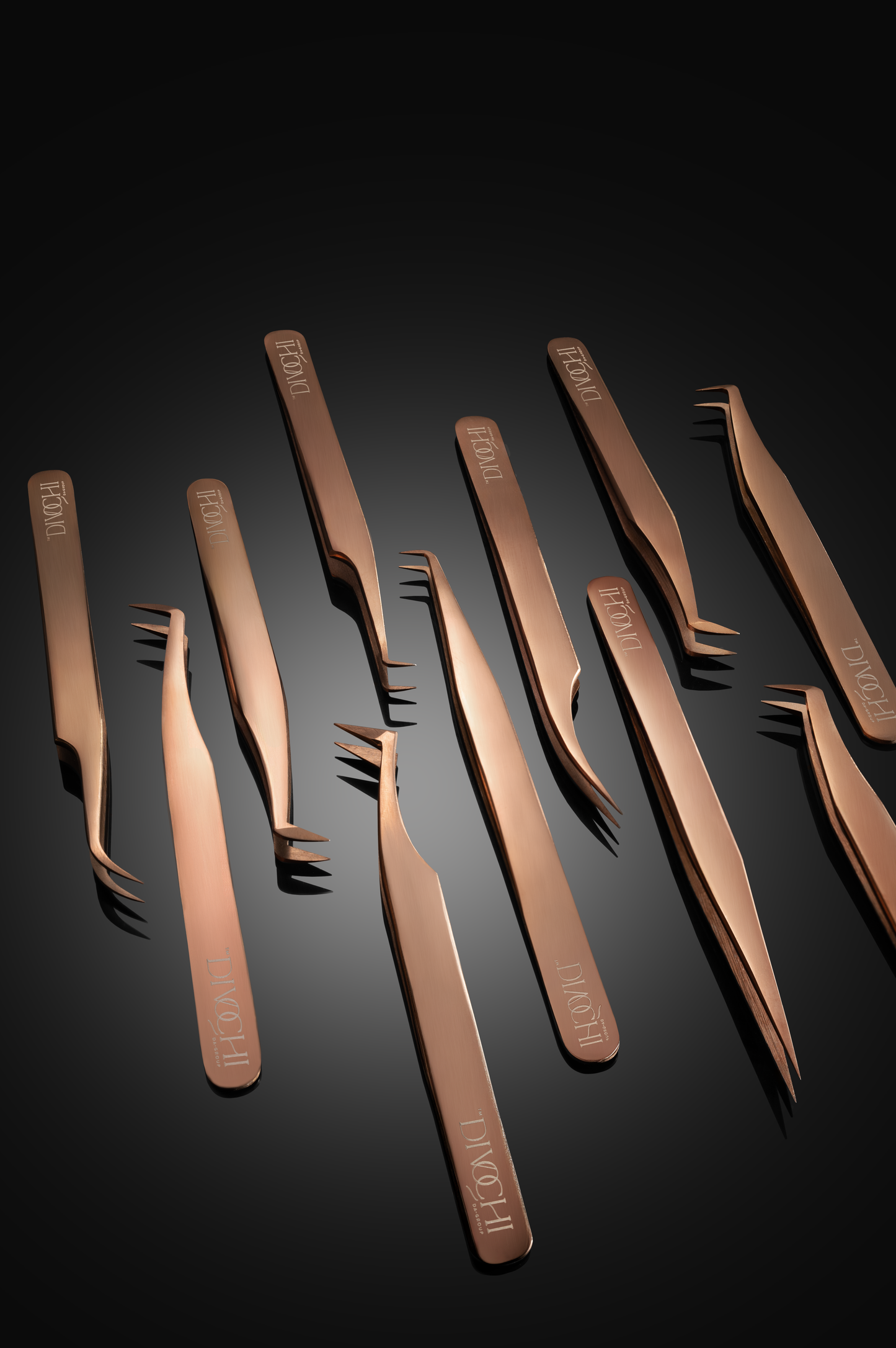 Wimpernpinzette / Delphin Form