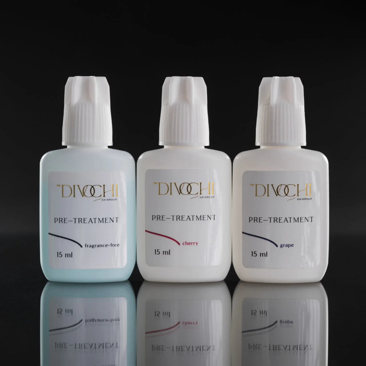 Pre-Treatment/ Wimpern Entfetter/ Weintrauben-Aroma / 15 ml