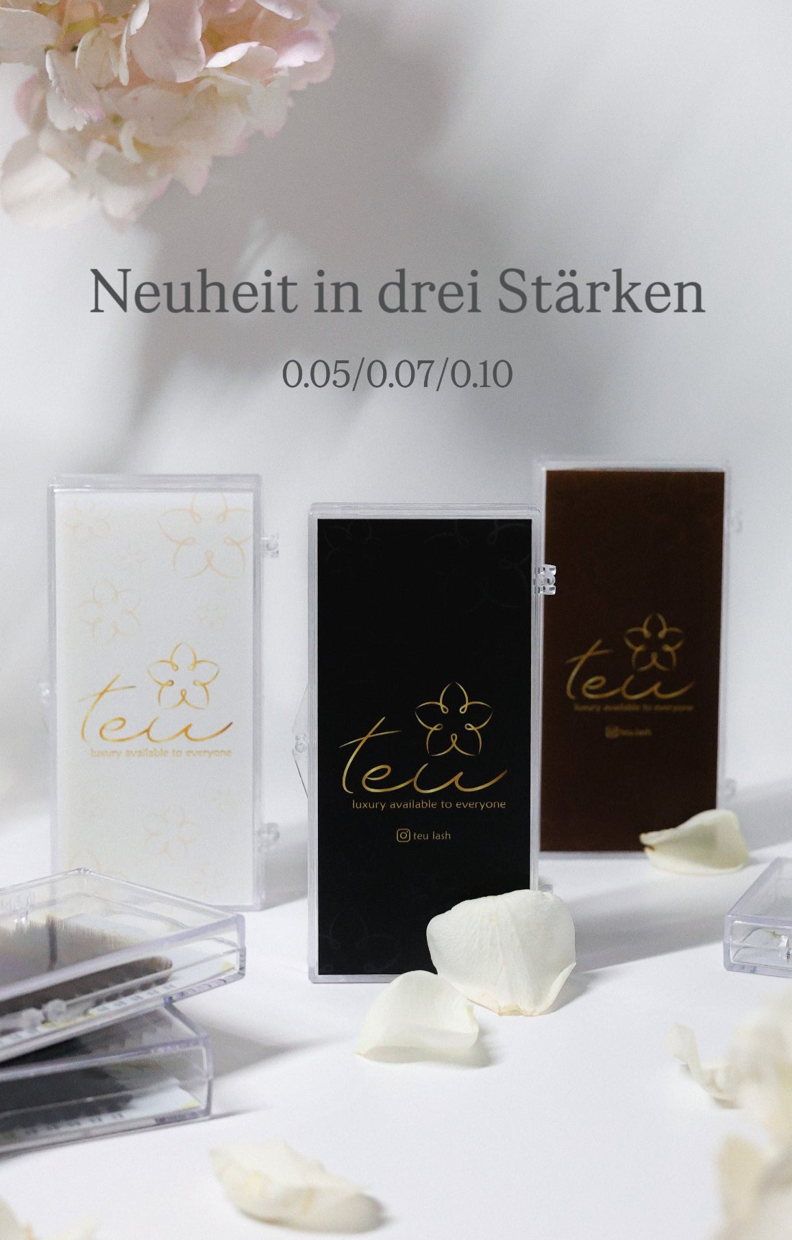 Premium Dark Chocolate Lashes von TEU