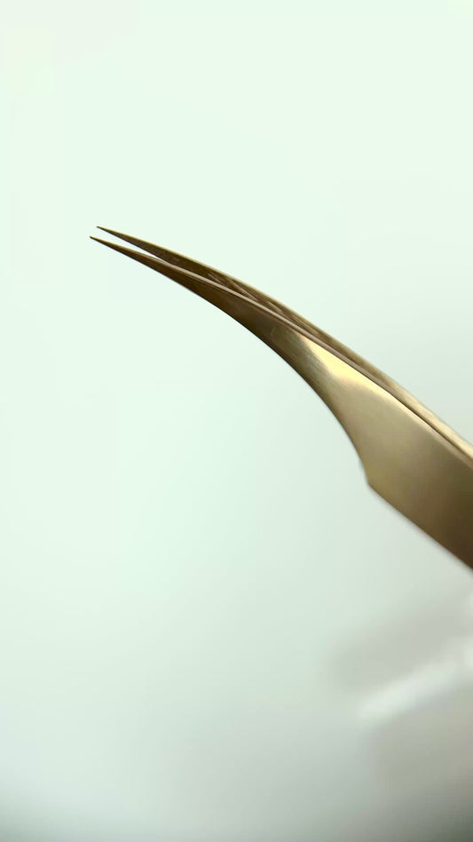 Wimpernpinzette / Delphin Form