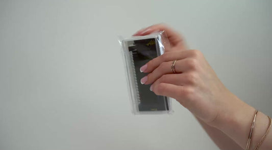 Dark Braune Wimpern Set Mix / Länge: 6-14 mm